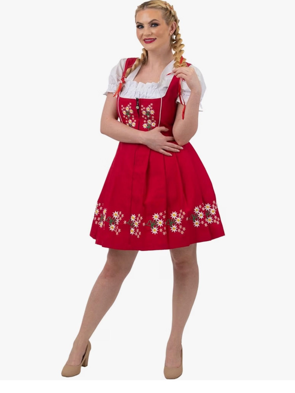 Authentic Dirndl Trachten Haus Dirndl Gretchen Dress for Women German Oktobe